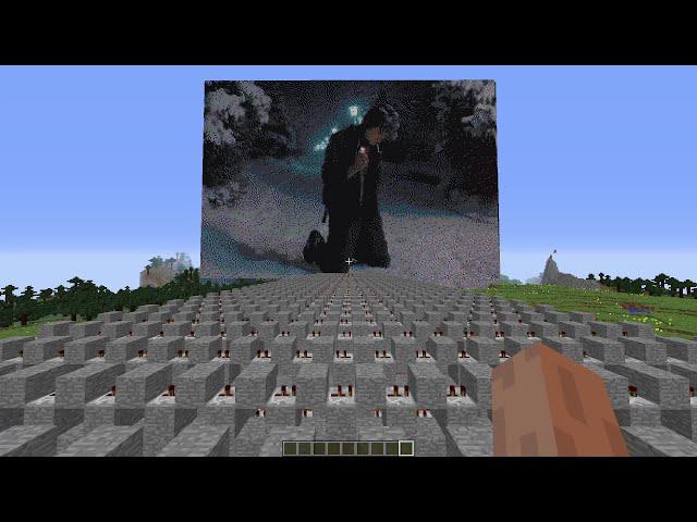 В.Цой - группа крови - minecraft