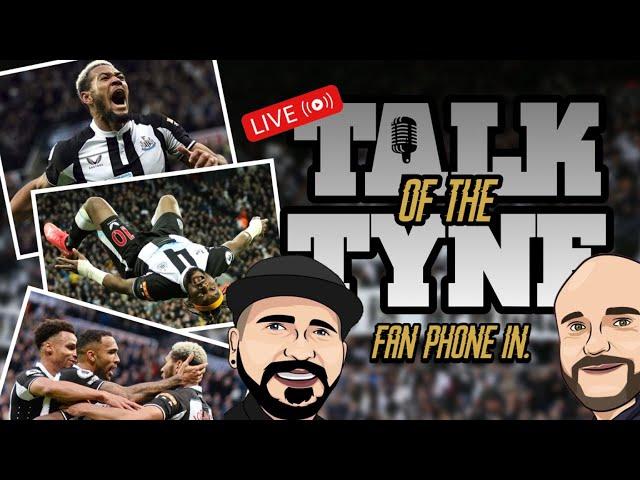 LIVE | Talk Of The Tyne | Fan Phone In