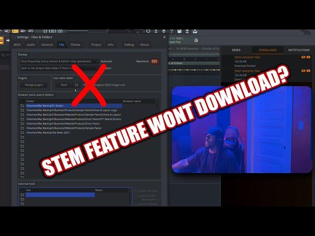 How to Fix FL 21 Beta Stem Extract | Won't Download