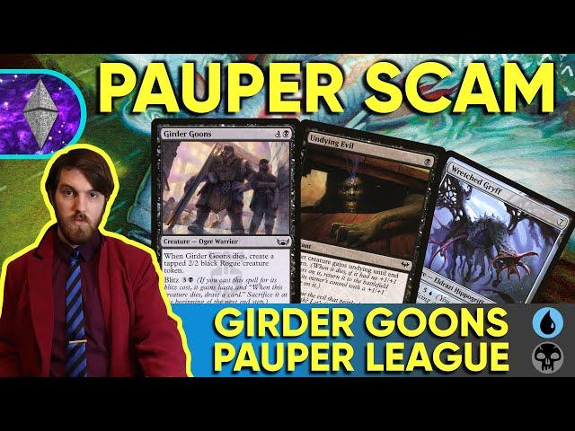 Bringing Scam to Pauper! | Dimir Goon Scam MTG Homebrew