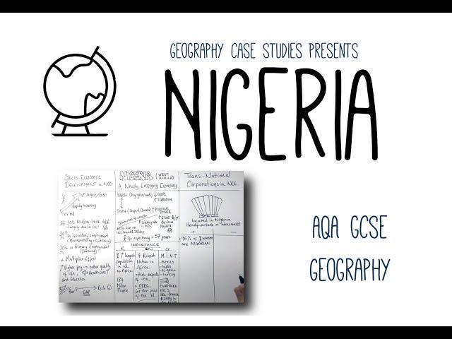 Newly Emerging Economy: Nigeria (Geography GCSE Case Study Infographic)