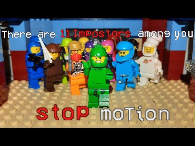 "11 IMPOSTORS" LEGO AMONG US STOP-MOTION