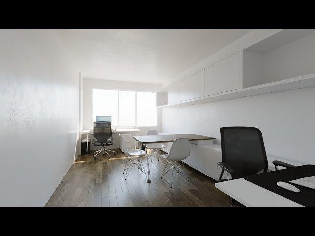 3dsmax Corona Photorealistic Office Rendering (Best Tutorial)