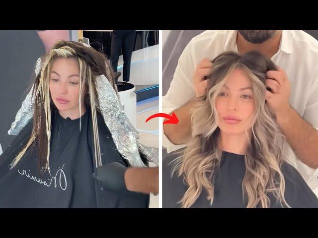 Boring hair? Not after this gorgeous hair transformation!