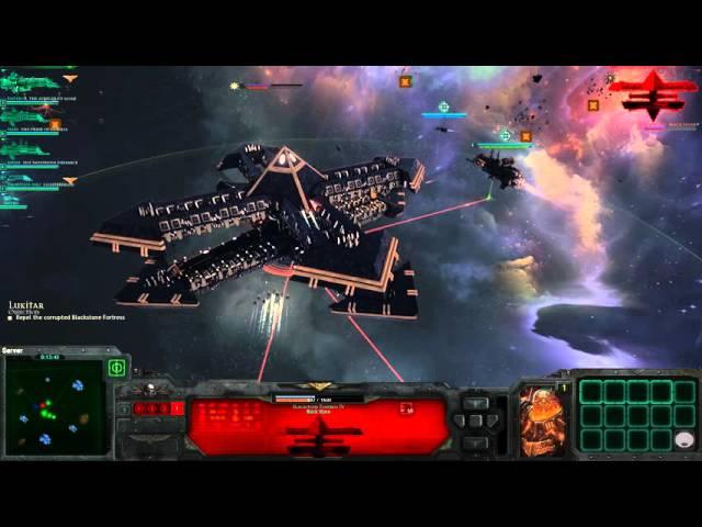 Battlefleet Gothic: Armada прохождение на русском Чернокаменная Крепость глава 04 обзор игры