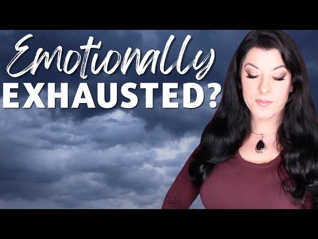 How to OVERCOME Emotional Exhaustion -real strategies to beat burnout when you're mentally exhausted