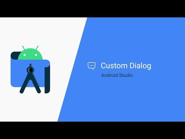 How to create custom dialog in Android Studio - Java (FAST!)