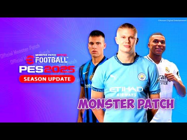 EFOOTBALL PES 2025 PS4 HEN | MONSTER PATCH DATAPACK 8.06