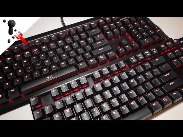 HyperX Alloy Elite VS Alloy FPS Keyboard Review with sound test
