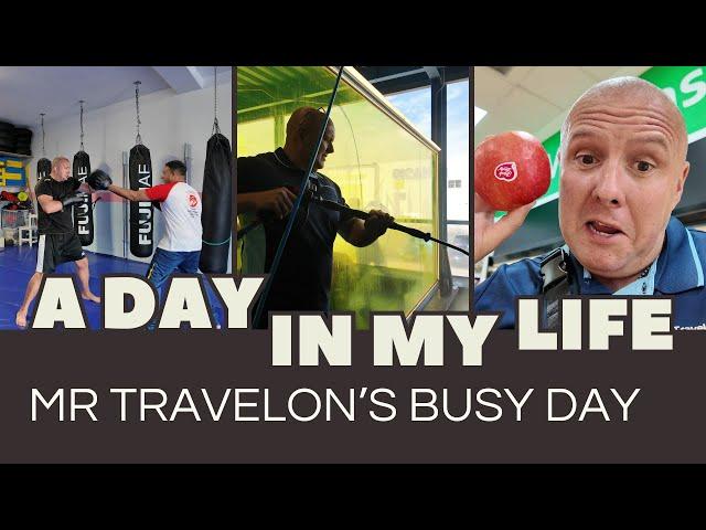 WHAT A DAY In The Life Of Mr TravelON | Boxing, Tyre Change, Shopping & More I'M EXHAUSTED!