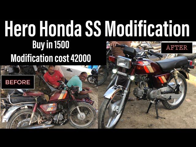 CD 100 SS | MODIFICATION | HERO HONDA (2020)