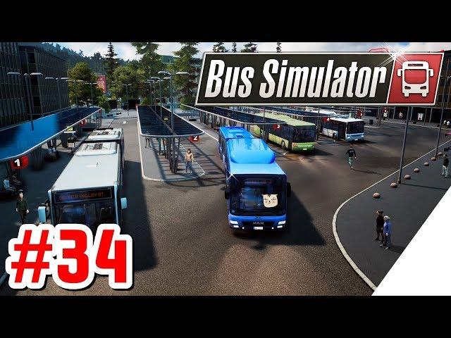 BUS SIMULATOR [PS4][German] Let's Play #34 Wo bleibt der Flughafen ?!