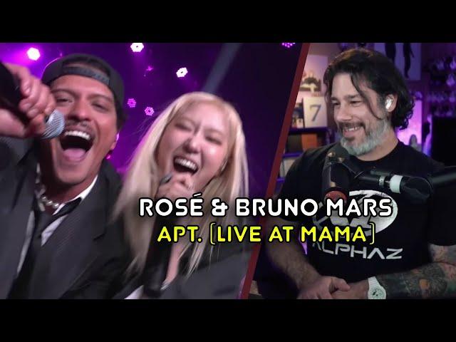 Director Reacts - ROSÉ & Bruno Mars - APT. (LIVE MAMA Awards 2024)