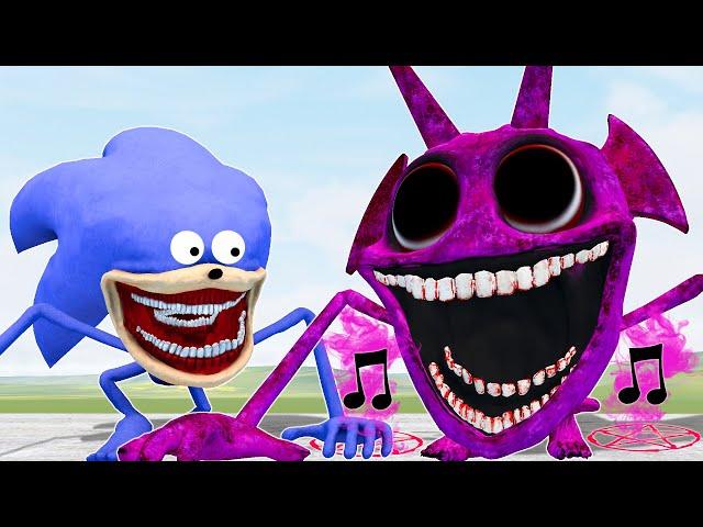 NEW HORROR DURPLE SPRUNKI TAPES VS SONIC TAPES in Garry's Mod!