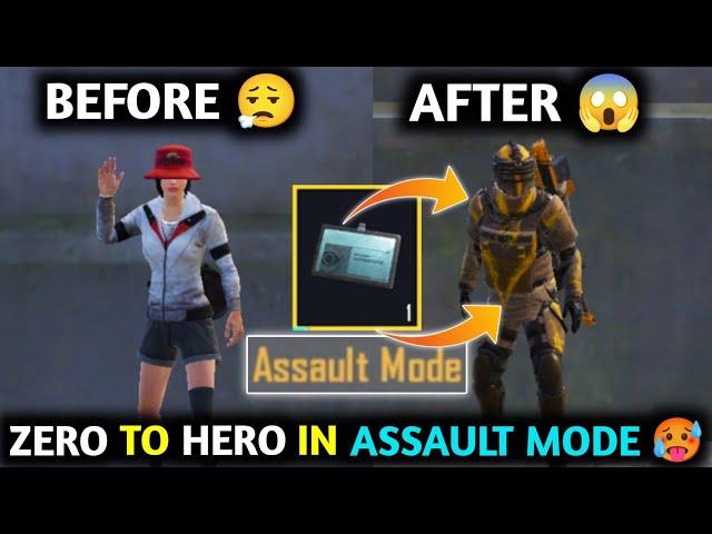 ZERO To HERO In ASSAULT MODE  PUBG METRO ROYALE CHAPTER 22