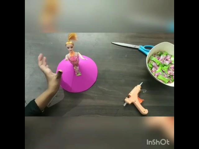 How to Make Candy doll at HOME