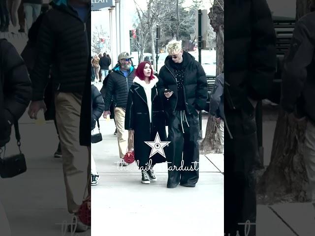 MGK & Megan Fox Get Upset With The Paparazzi On New Years Eve In Aspen Colorado #meganfox #mgk