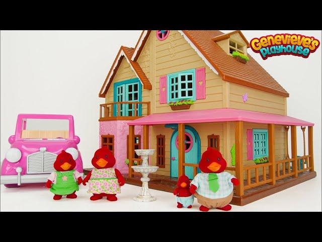 Kids, let's Learn Common Words with Woodzeez Toy Dollhouse!