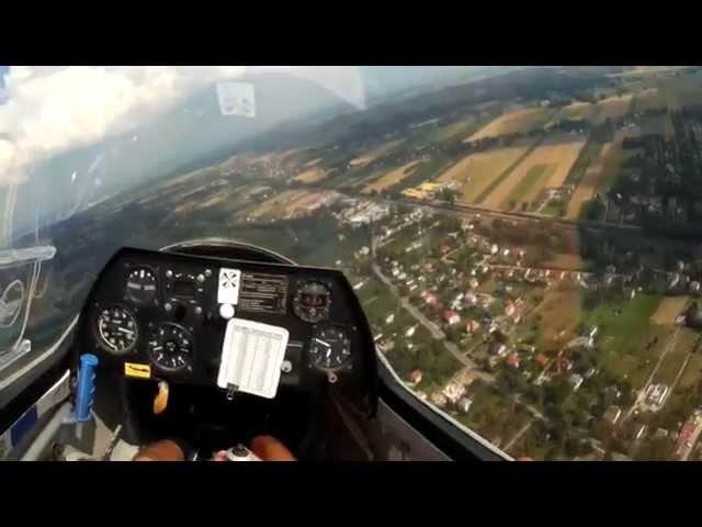 Acro on Puchacz Glider