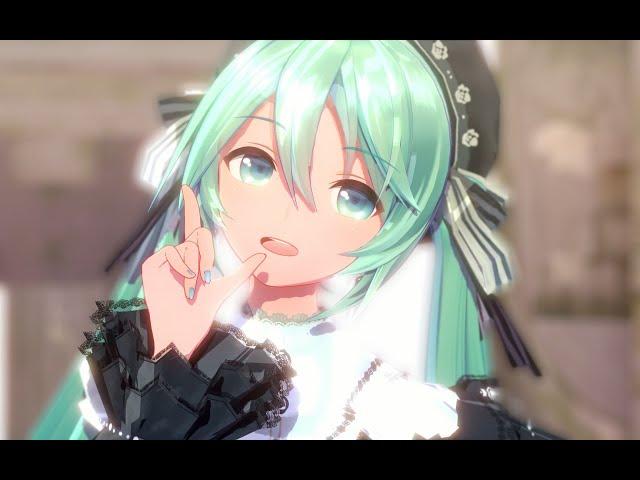 【VOCALOID MMD/60FPS】Hatsune Miku【Patchwork Staccato】