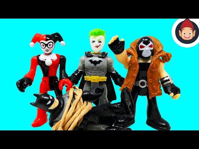 Imaginext Legends of Batman Crime Alley & Imaginext Batbot Extreme Toys