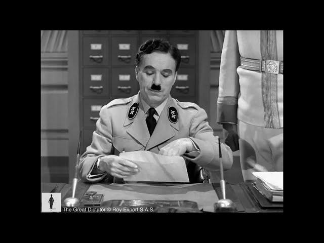 Charlie Chaplin - Adenoid Hynkel's Palace - The Great Dictator (1940)