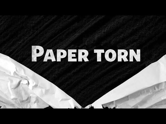 Paper Torn - Tutorial