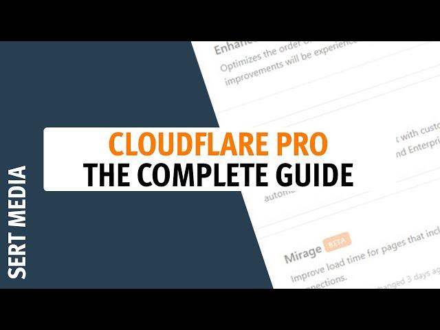 CloudFlare Pro Settings For WordPress 2020 - CloudFlare Pro Settings Tutorial For WordPress 2020