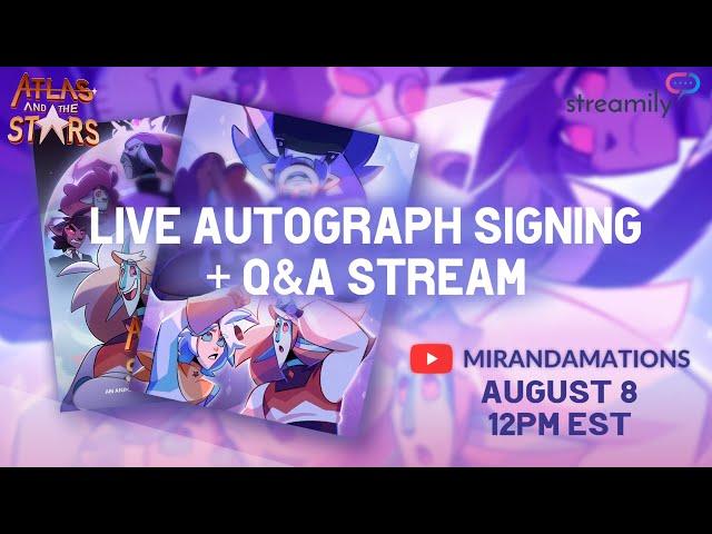 STREAMILY AUTOGRAPH SIGNING + QnA STREAM | Aug 8