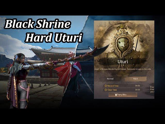 BDO Black Shrine ~ Hard Uturi ~ Succ corsair