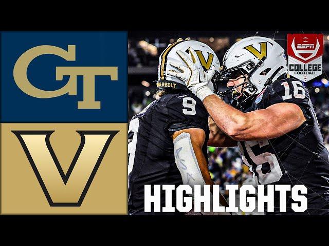 Birmingham Bowl: Georgia Tech Yellow Jackets vs. Vanderbilt Commodores | Full Game Highlights