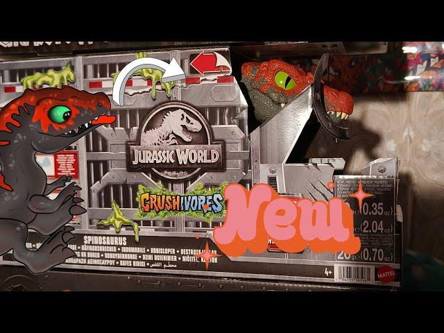 ЭТО НОВЫЙ СПИНОЗАВР ОТ MATTEL ОБЗОР  JURASSIC WORLD