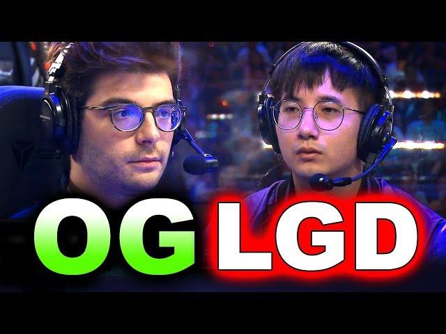 OG vs LGD - AMAZING SEMI FINAL - TI9 THE INTERNATIONAL 2019 DOTA 2