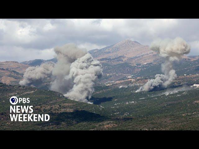 News Wrap: Israel’s military conducts more airstrikes in Lebanon and Gaza