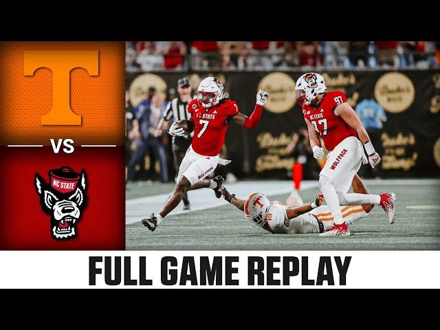 Tennessee vs. NC State Full Game Replay | 2024 ACC Football