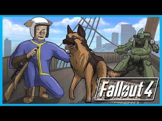 Fallout 4 Funny Adventures Ep. 1 - Raider Bases and the U.S.S. Constitution! (FO4 Funny Moments)