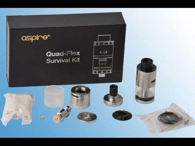 Aspire Quad Flex Survival Kit Produktbeschreibung