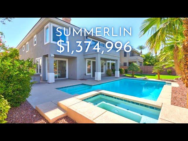 Modern Summerlin Home with a Pool for Sale, Las Vegas NV | $1,374,997 | 3,491sqft