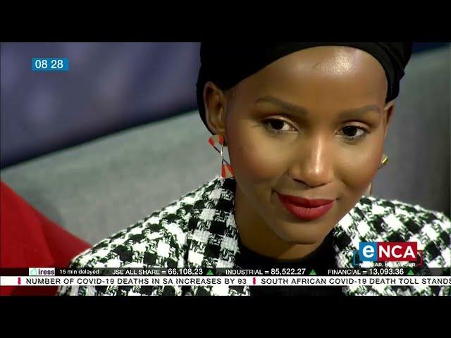 Shudufhadzo Musida joins eNCA for breakfast