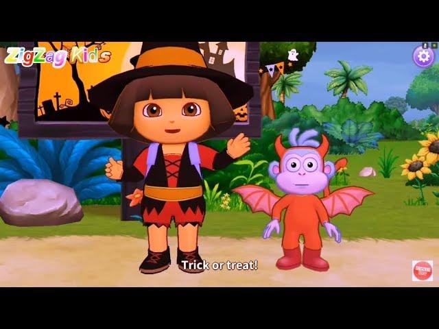 Dora a Exploradora | English Adventure Learning | Episode 12 Faces | @ZigZagGamerPT