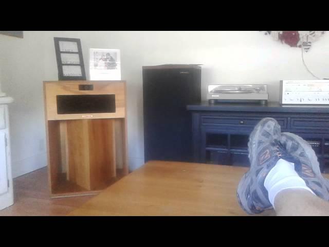 Klipsch La Scala, spinning some Miles Davis