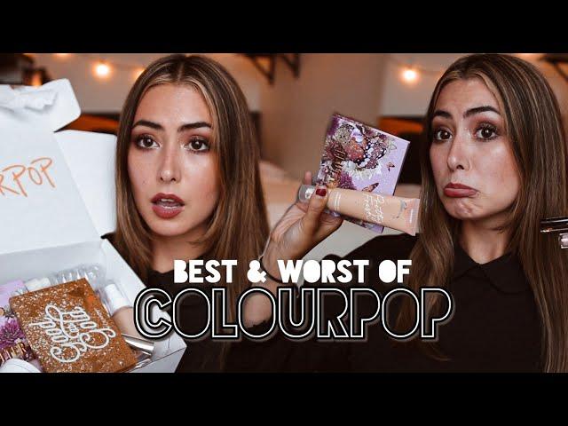 COLOURPOP Brand Review | BEST & WORST of ColourPop Cosmetics!