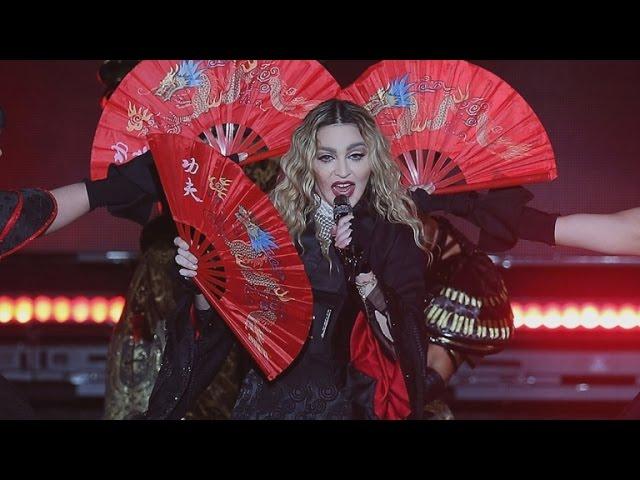 Madonna Accidentally Exposes Teenage Fan's Breast on Stage