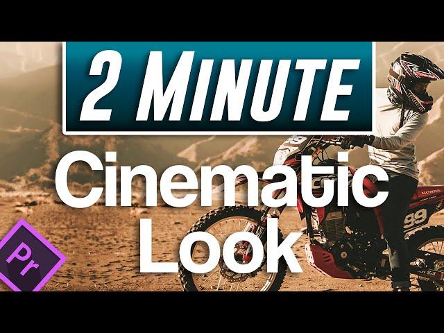 Cinematic Look Trick in Premiere Pro