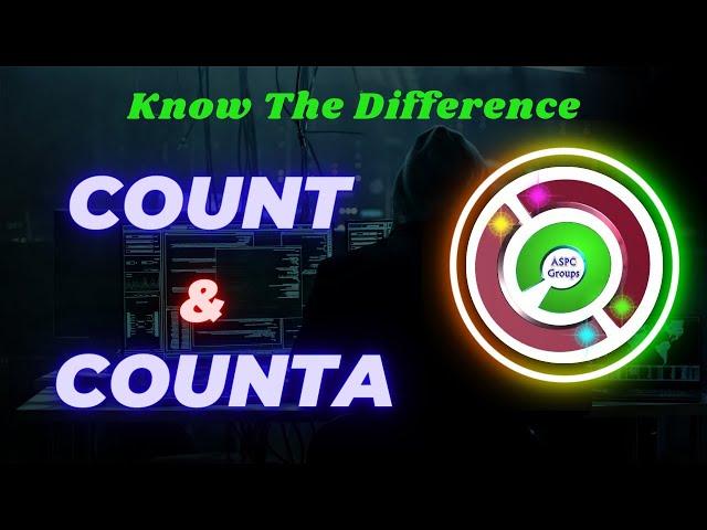 Excel Count and Counta