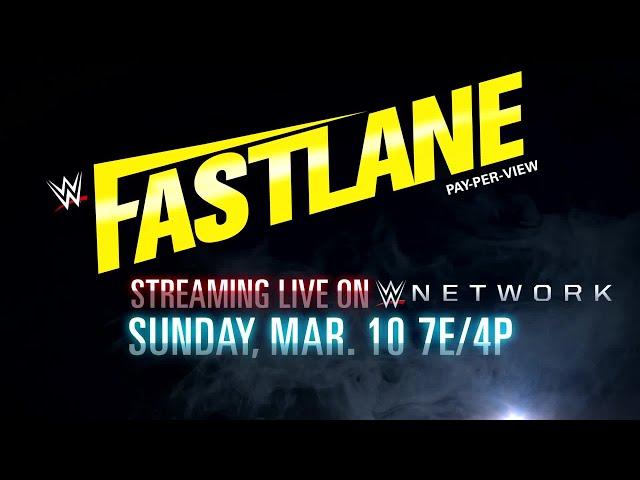 WWE Fastlane 2019 - Streaming live March 10 on WWE Network