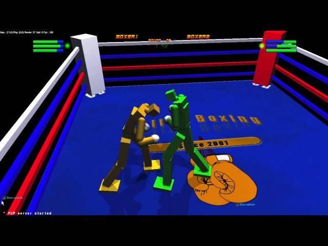 online boxing 3d первый бой против cpu