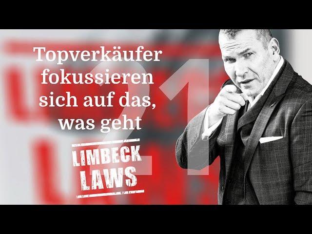 Mehr Fokus und Erfolg im Vertrieb  ► #021 LIMBECK LAWS for SALES