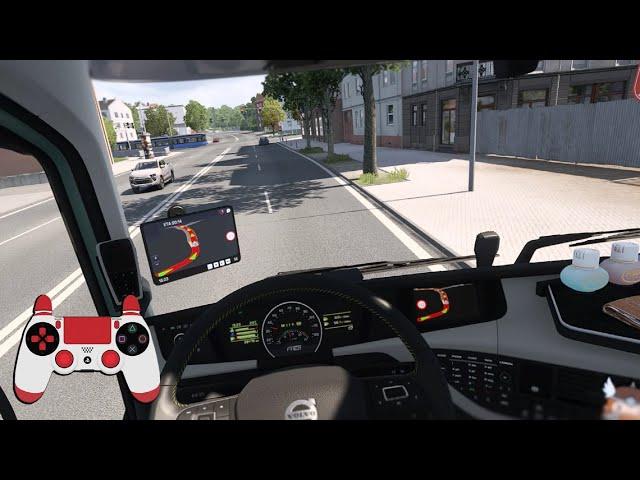 ASMR  POV Truck Driving Volvo FH4 • Germany Duisburg to Kassel Delivery