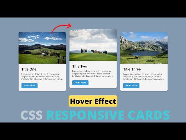 CSS Flexbox Responsive Cards frontend  Simplified | Web Design Tutorial